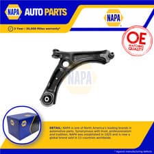 Image of Wishbone / Suspension Arm Front Right NST2357 NAPA Track Control 1K0407152BB New
