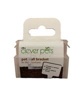 Image of 1 x Clever Pots 20cm Round Pot Wall Bracket Brand New includes Free UK P&P