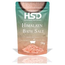 Image of 1 kg Pink Bath Salt, For Relaxation,Skincare with epsom bath salts For Men/women