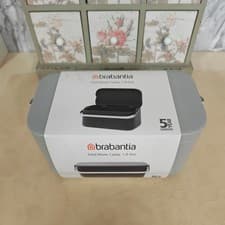 Image of Brabantia Food Waste Kitchen Compost Caddy | Mid Grey.brand new
