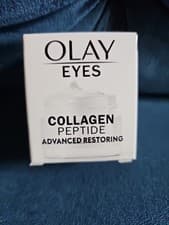 Image of Olay Eyes Collagen Peptide Restoring Cream 15ml New & Sealed - Fast Shipping