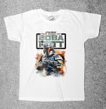 Image of Star Wars 004 Boba Fett Childrens/kids t shirts/t-shirts