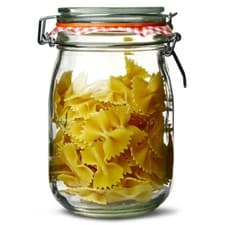 Image of Kilner Round Clip Top Jar 1ltr | Preservation Jar