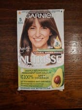 Image of Garnier Nutrisse Permanent Hair Dye Natural-looking Hair 5 Mocha Brown