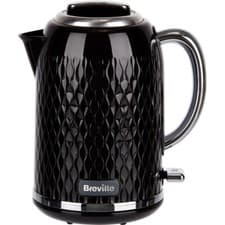Image of Breville VKT017 Curve Black / Chrome Kettle 3000 Watt