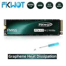 Image of Fikwot M.2 SSD 1TB 2TB 4TB PCIe 4.0 NVMe Internal Solid State Drive For PS5 PC