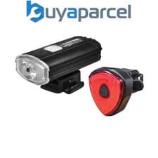 Image of Lighthouse HL-BK4091 & 4902 Elite Rechargeable LED Bike Light Set L/HEBIKEFRR