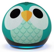 Image of AMAZON ECHO DOT KIDS (5th GEN) SMART SPEAKER WITH ALEXA - OWL - BRAND NEW