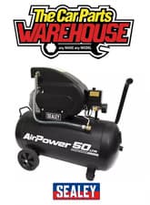 Image of Sealey Air Compressor 50L Direct Drive 2hp SAC5020A