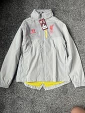 Image of Liverpool FC Kids Training Rain Jacket Warrior BNWT Size 134 