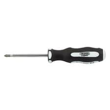 Image of 1x Draper Pound Thru PZ Type No:2 x 100mm Soft Grip Screwdriver - 35230