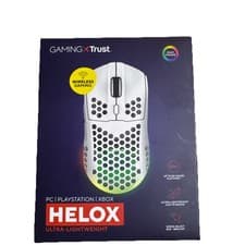 Image of Trust GXT 929 Helox Wireless Gaming Mouse In White. It Is An Ultra-lightweight.
