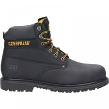 Image of CAT Powerplant | Black | Mens Steel Toe Cap Safety Boots