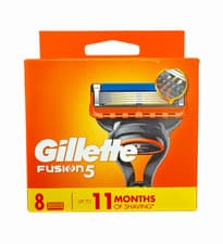 Image of Gillette Fusion 5 Razor Blades 8 pack | Up to 11 Months of Shaving | GENUINE  ✅