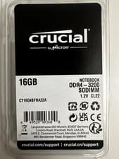 Image of Crucial RAM 16GB DDR4 3200Mhz CL22 (Or 2933Mhz or 2666Mhz) Portable Memory CT16G