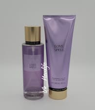 Image of Victoria’s Secret Love Spell Mist Spray 250ml and Body Lotion Set New