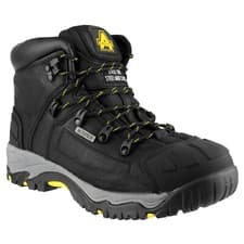 Image of Amblers AS803 Waterproof EE Wide Fit Safety Work Boots Black (Sizes 7-14)