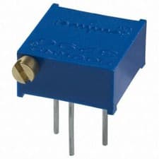 Image of TRIMMER 200KOHM 0.5W PC PIN SIDE
