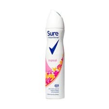 Image of Sure Motion Sense Tropical Anti-Perspirant Deodorant 250ml