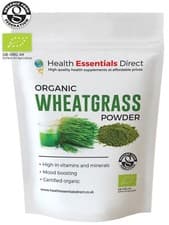 Image of Organic EU Wheatgrass powder - (German Grown - Detox - Chlorophyll) Choose Size: