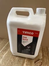 Image of Timco PVA Bond 5L Multi Purpose Adhesive Sealant Primer Admixture Bonding Glue
