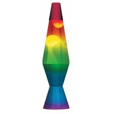 Image of Lava Lamp 14.5" Motion Wax Liquid Bedroom Relaxation Mood Night Light