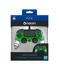 Image of Accessori Playstation4 Nacon Compact Controller Light Edition (Green) (New)