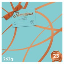 Image of Thorntons Classic Collection Milk White Dark Chocolate 262G-Gift Box