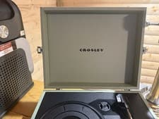 Image of Crosley Voyager Portable Bluetooth Turntable - Sage