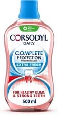 Image of Corsodyl Extra Fresh 500ml Daily Complete Protection Mouthwash for Healthy Gums