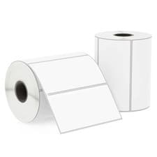 Image of Blank White Self Adhesive Sticky Address Printer Labels 100X50mm 100 x 50mm