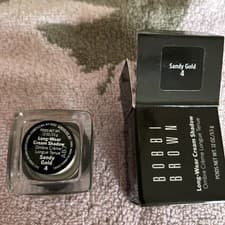 Image of BOBBI BROWN Long Wear Cream Shadow eyeshadow Sandy Gold 4 Sz .12 OZ / 3.5 G NIB