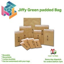 Image of Jiffy Green Padded Bags