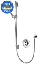 Image of Aqualisa Dream Concealed Thermostatic Shower & Adjustable Head Chrome DRM001CA