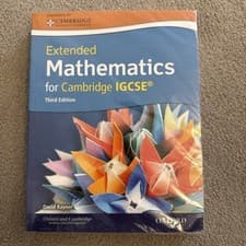 Image of Extended Mathematics for Cambridge IGCSE by David Rayner (Paperback, 2011)