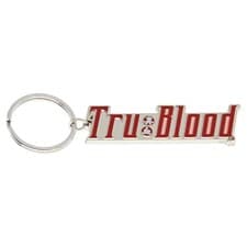 Image of True Blood Drink Logo Metal Key Chain Tru Blood