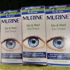 Image of Murine Dry & Tired Eye Drops 15ML - New Triple Action Formula 8hrs Hydration X3