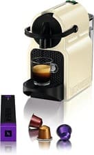 Image of Nespresso Inissia Coffee Machine, Cream/Vanilla, BRAND NEW BOXED