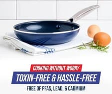 Image of Blue Diamond 8” Frying Pan.Oven&Dishwasher safe.