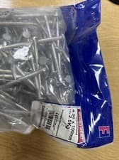 Image of Forgefix Round Head Nail Galvanised 100Mm Bag Of 2.5Kg