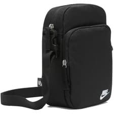 Image of Nike Heritage Cross Body Shoulder Bag Crossbody Messenger Bags Black