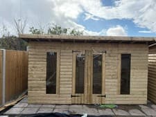 Image of summer house 10 x 8 pent style