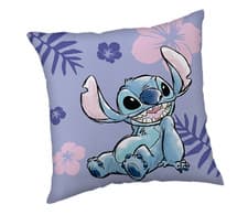 Image of Disney Lilo & Stitch Cushion 40 x 40cm Soft Throw Pillow Purple