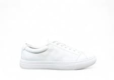 Image of Hugo Boss Men's Trainers  Enlight Tenn White Sneakers - Size 8