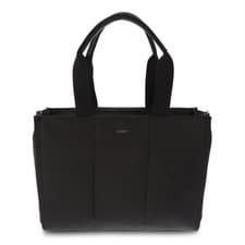 Image of DKNY Paola Commuter Logo Tote BagOne Size Black GT12517