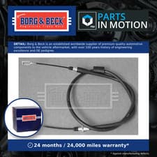 Image of Handbrake Cable fits IVECO DAILY 2.3D Rear 2006 on Hand Brake Parking B&B New