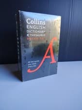 Image of COLLINS English DICTIONARY & THESAURUS Box Set Brand New & Sealed
