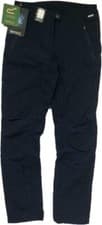 Image of REGATTA WOMENS BLUE HIGHTON WALKING TROUSERS ACTIVE STRETCH ISOFLEX SIZE 18