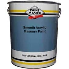 Image of Paintmaster - Exterior Smooth Acrylic Masonry Paint - Multiple sizes