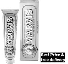 Image of Marvis Whitening Toothpaste, Mint, 85ml, Promotes the Natural Whitening